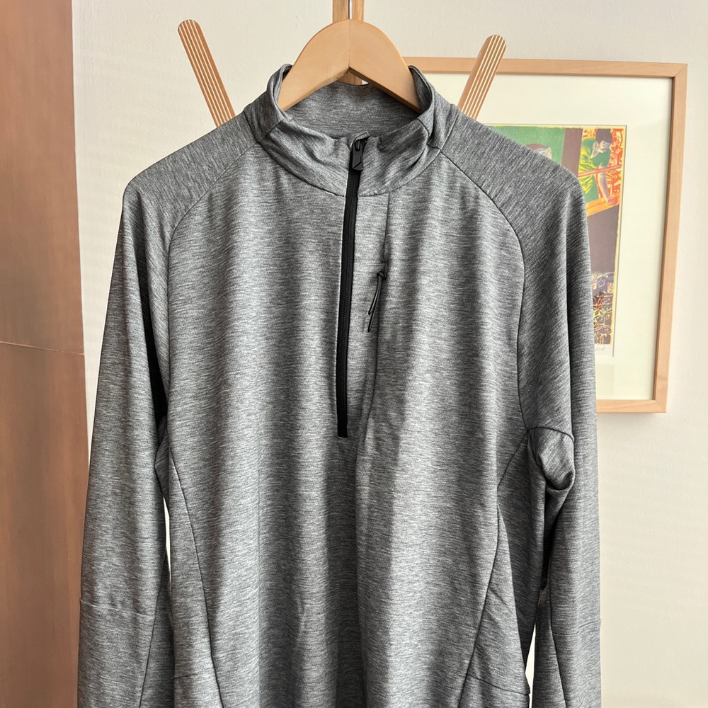 Mens Hill City quarter zip long sleeve size L